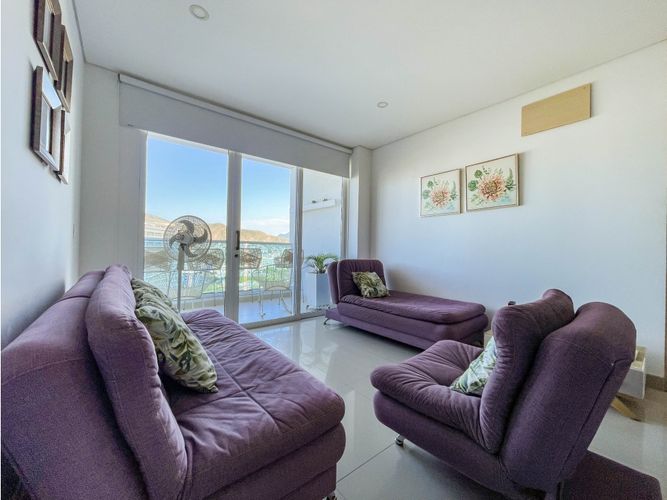 Apartamento de 2 alcobas en venta en Rodadero, Santa Marta, 87 m² · foto 6 de 20