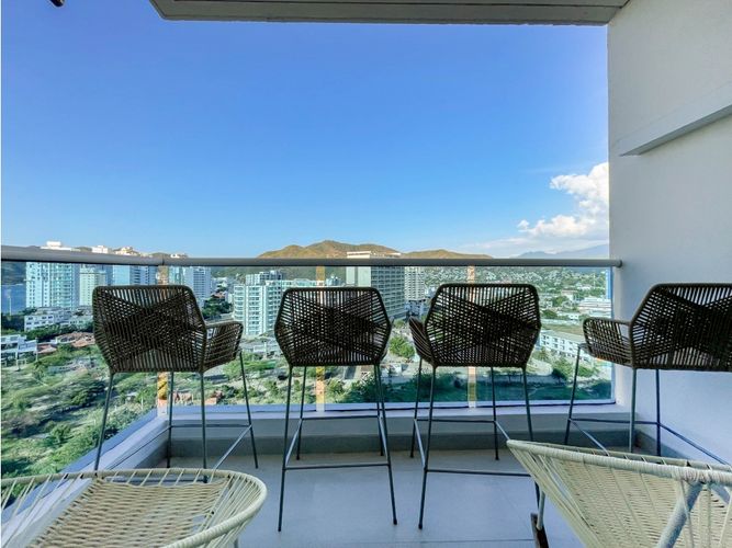 Apartamento de 2 alcobas en venta en Rodadero, Santa Marta, 87 m² · foto 17 de 20