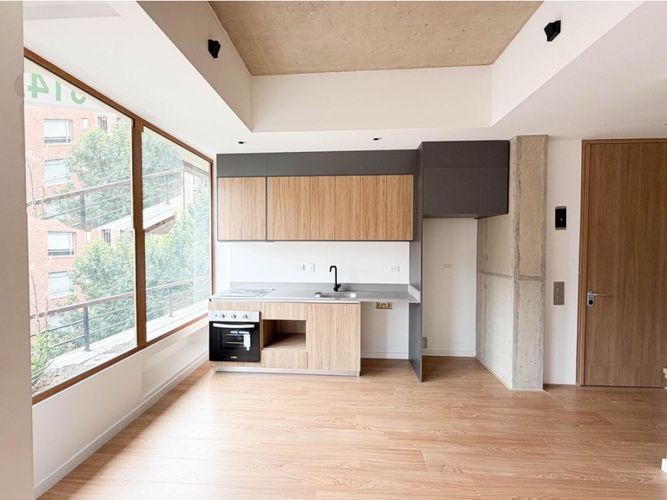 Apartaestudio en venta en El Virrey, Bogotá, 50 m² · foto 2 de 14
