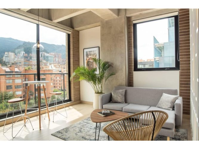 Apartaestudio en venta en Chico Norte, Bogotá, 57 m² · foto 5 de 10