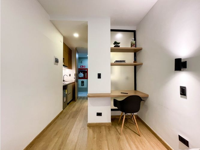 Apartaestudio en venta en Chico, Bogotá, 17 m² · foto 3 de 14