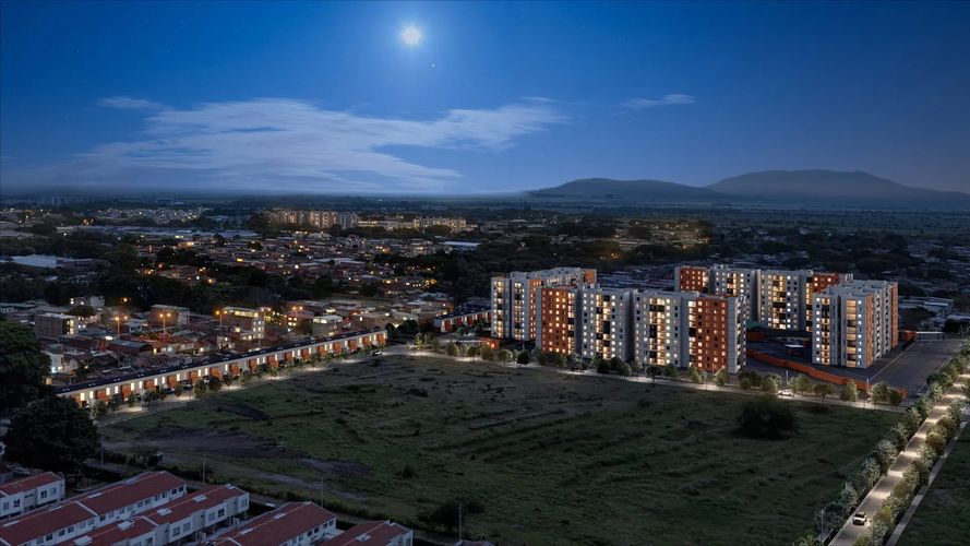 Apartamento de 3 alcobas en venta en Mirrinao, Palmira, 60 m² · foto 2 de 10