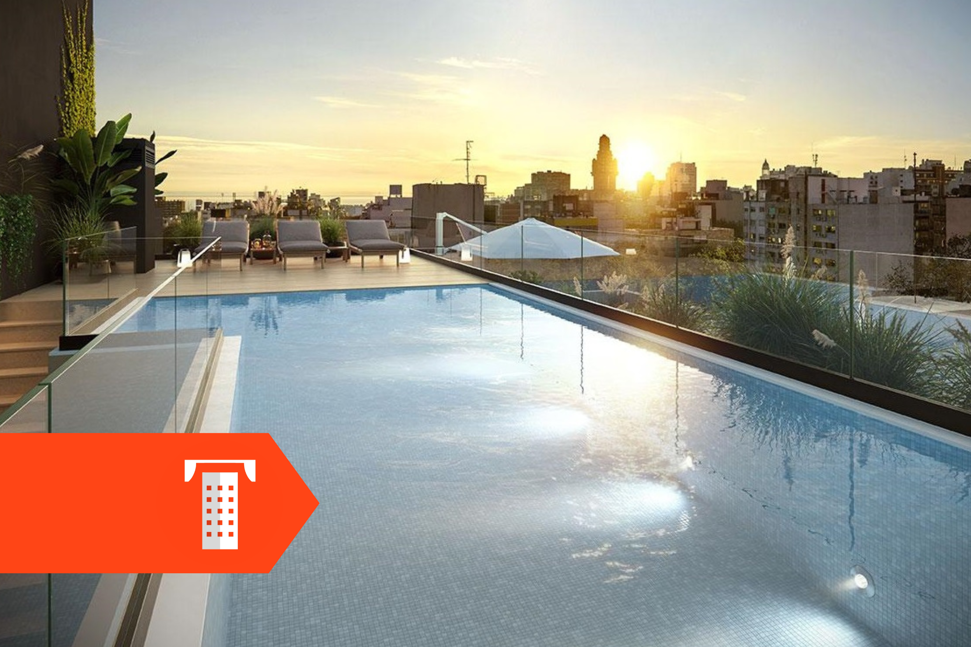 Venta Apartamento 1 Dormitorio Centro Con Piscina Met City - Rh-6323