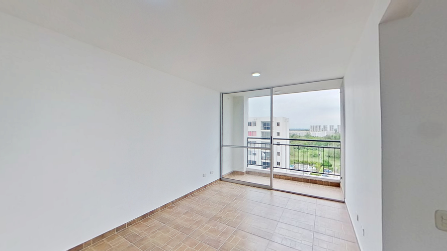 Apartamento de 2 alcobas en venta en Bochalema, Cali, 59 m² · foto 4 de 24