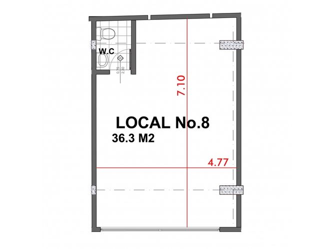 Local en venta en Valher, Dosquebradas, 36 m² · foto 5 de 8