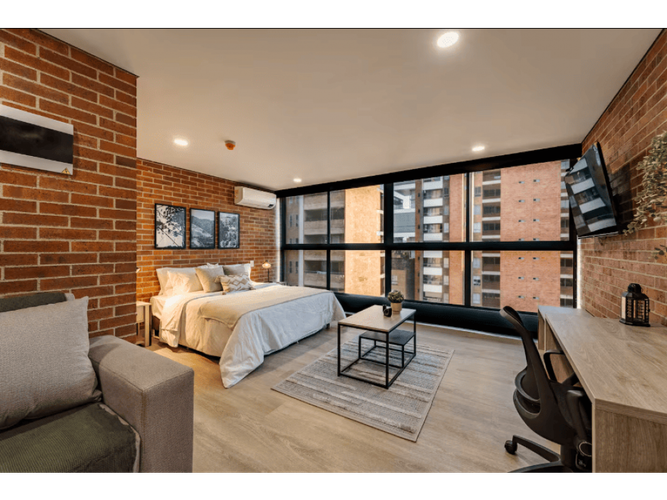 Apartaestudio en venta en Laureles, Medellín, 46 m² · foto 6 de 22