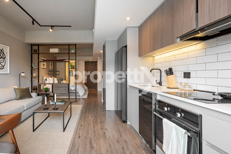 Apartamento de 1 alcoba en arriendo en Chico Norte, Bogotá, 38 m² · foto 8 de 24