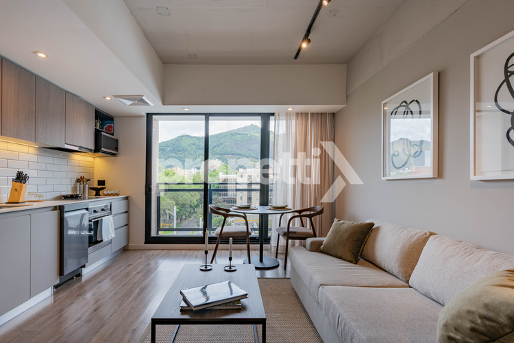 Apartamento de 1 alcoba en arriendo en Chico Norte, Bogotá, 38 m² · foto 4 de 24