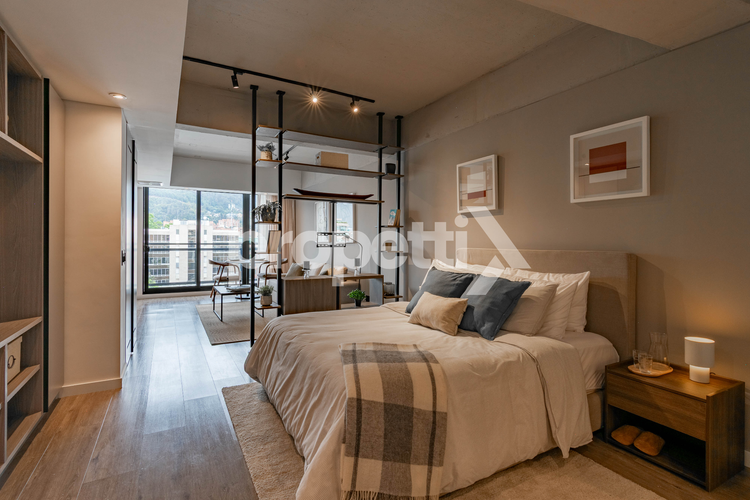 Apartamento de 1 alcoba en arriendo en Chico Norte, Bogotá, 38 m² · foto 13 de 24