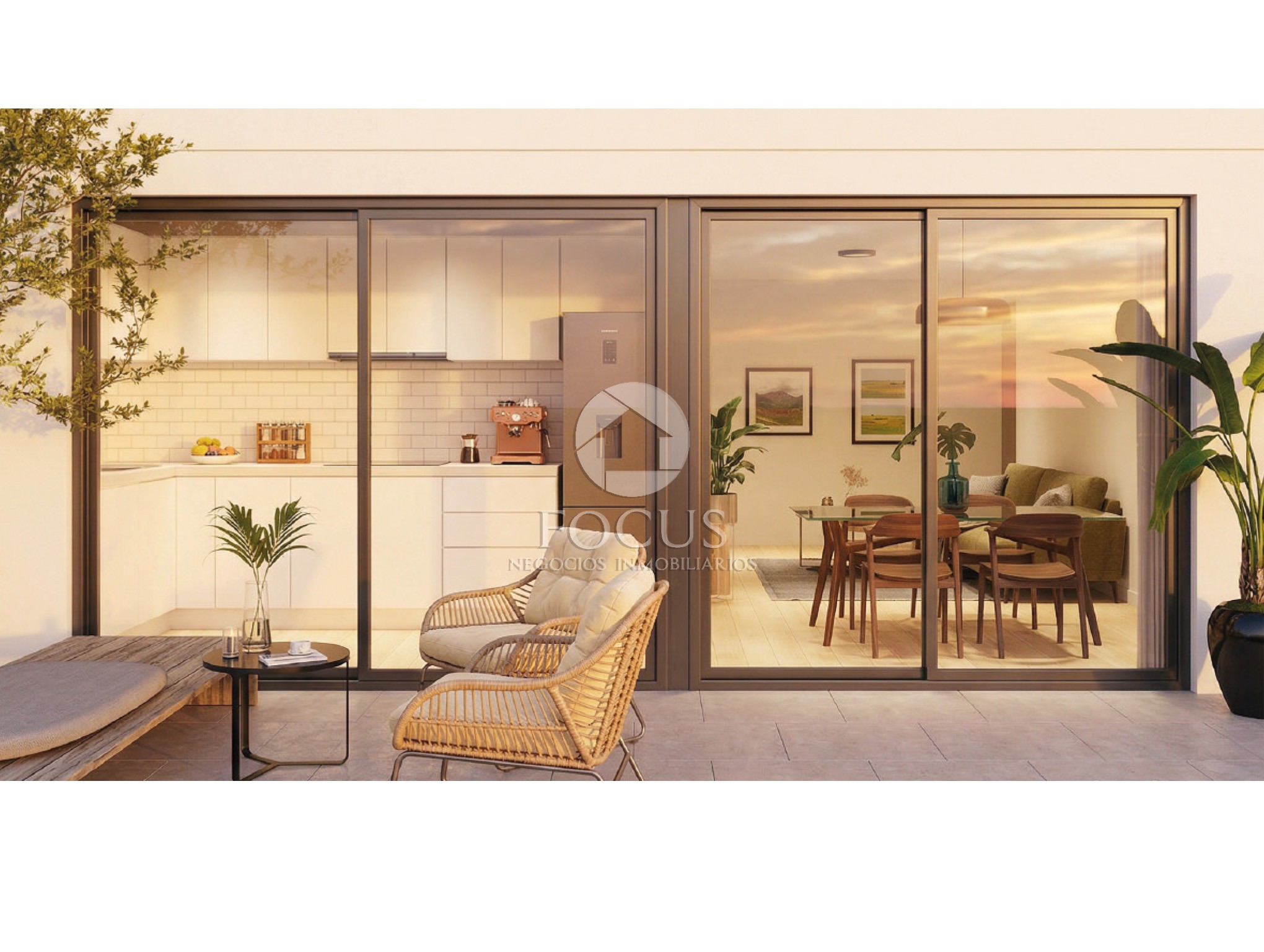 Venta Apartamento Penthouse al frente de 2 Dormitorios, Amplia Terraza y Cocina Definida en Cordón