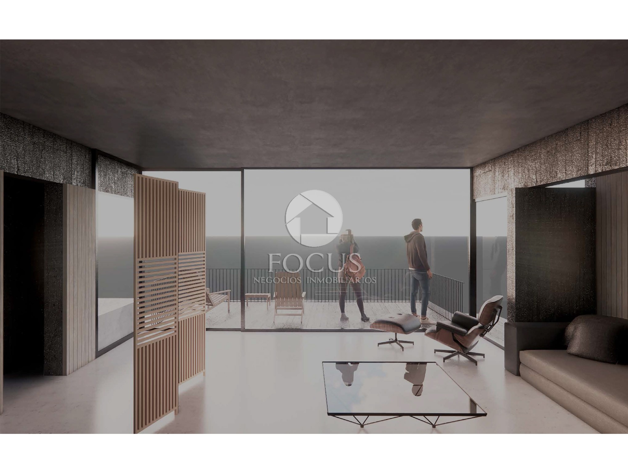 Venta Apartamento 1 Dormitorio y 2 Baños con Terraza Frente al Mar, Piso 12 en Rambla Punta Carretas