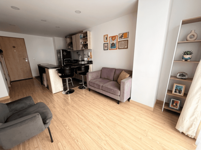 Apartaestudio en venta en La Castellana, Bogotá, 39 m² · foto 2 de 15