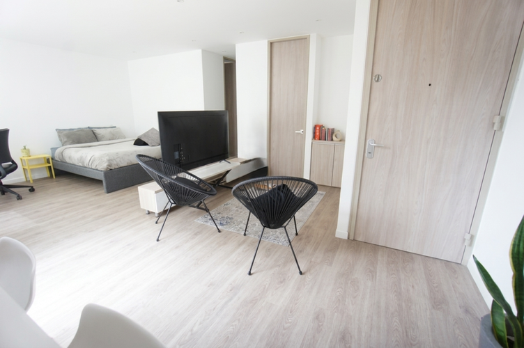 Apartaestudio en venta en Santa Ana, Bogotá, 49 m² · foto 2 de 22