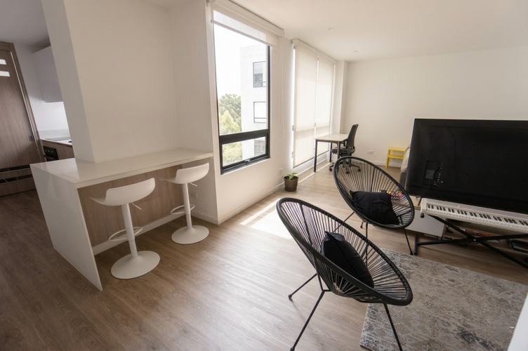 Apartaestudio en venta en Santa Ana, Bogotá, 49 m² · foto 3 de 22