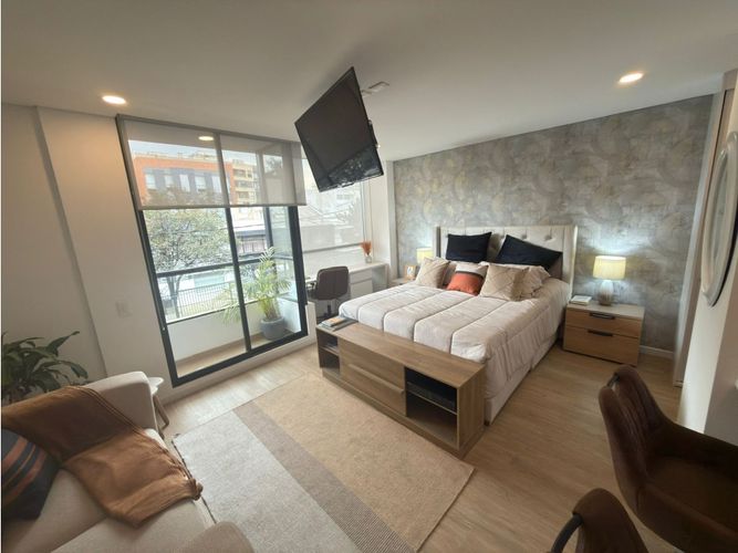 Apartaestudio en venta en Multicentro, Bogotá, 39 m² · foto 2 de 8