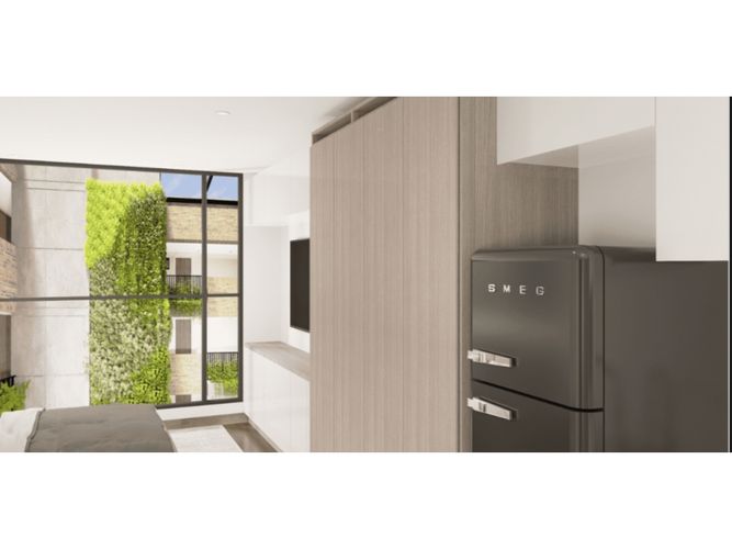Apartaestudio en venta en El Contador, Bogotá, 24 m² · foto 10 de 13