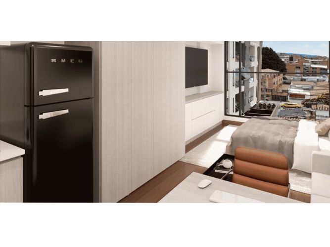 Apartaestudio en venta en El Contador, Bogotá, 24 m² · foto 13 de 13