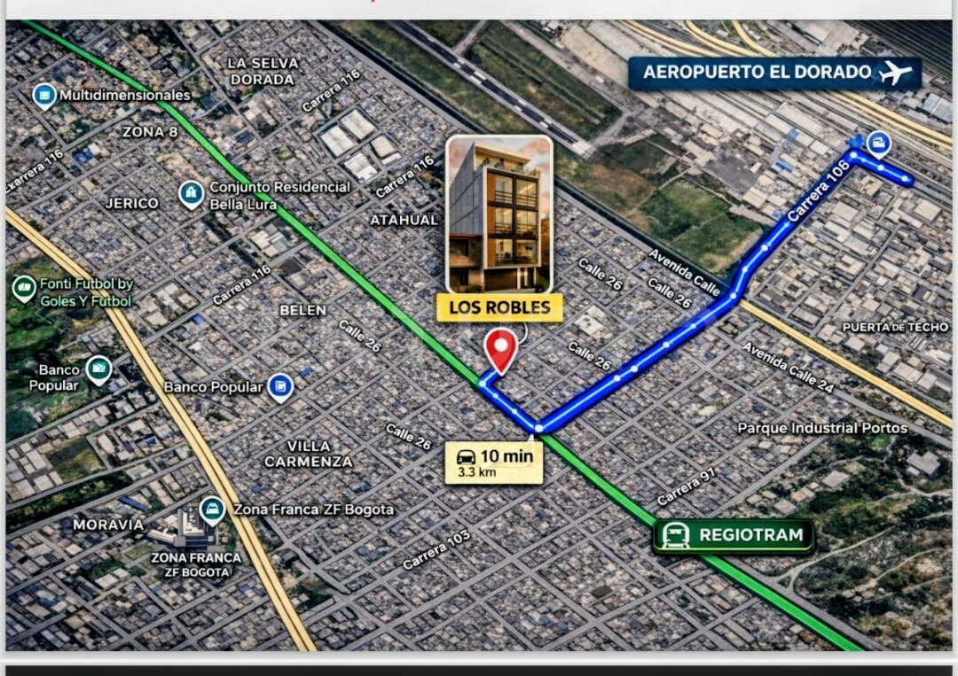 Apartamento en venta en Versalles Fontibon, Bogotá · foto 4 de 6