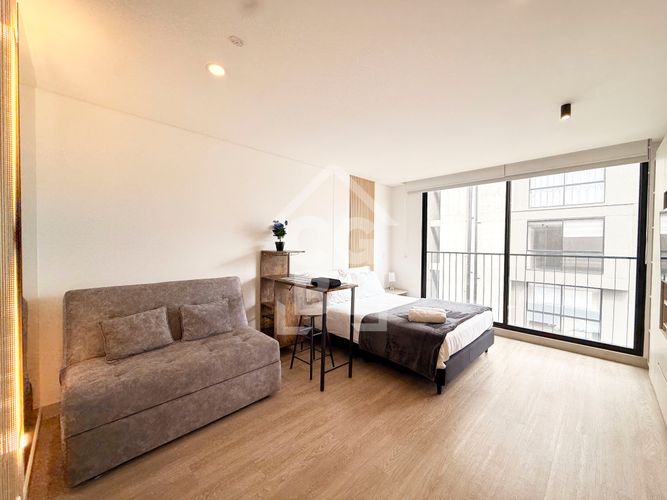 Apartaestudio en venta en El Recuerdo, Bogotá, 27 m² · foto 3 de 21