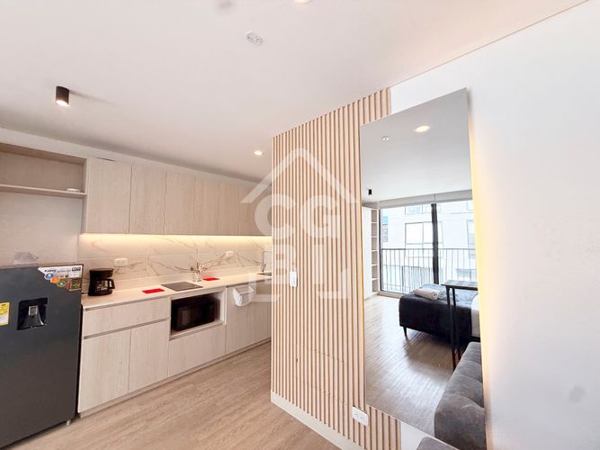 Apartaestudio en venta en El Recuerdo, Bogotá, 27 m² · foto 12 de 21