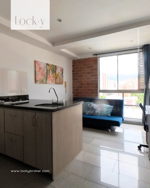 Apartaestudio en venta en Suramericana, Medellín, 31 m² · foto 2 de 10