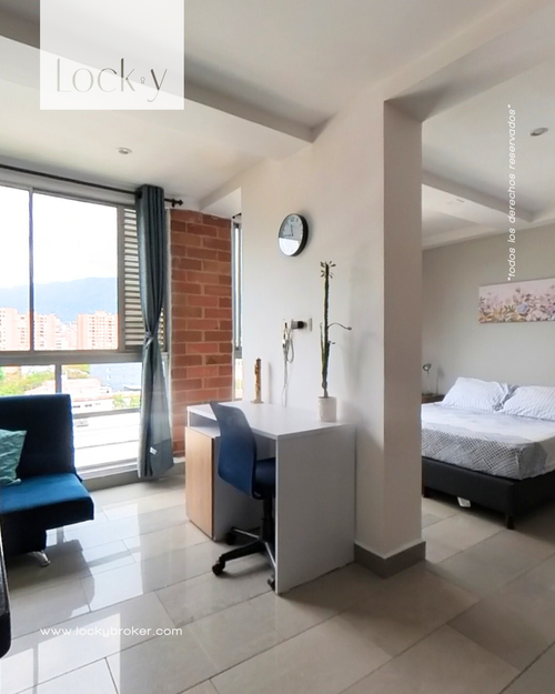 Apartaestudio en venta en Suramericana, Medellín, 31 m² · foto 3 de 10