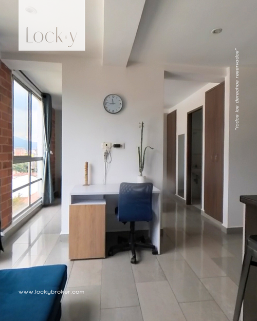 Apartaestudio en venta en Suramericana, Medellín, 31 m² · foto 6 de 10