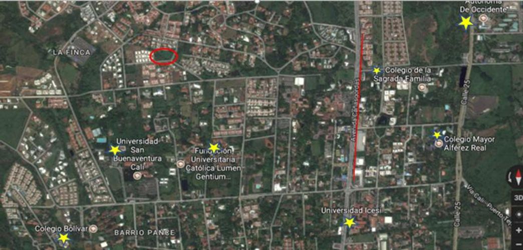 Lote en venta en Pance, Cali, 3037 m² · foto 8 de 8
