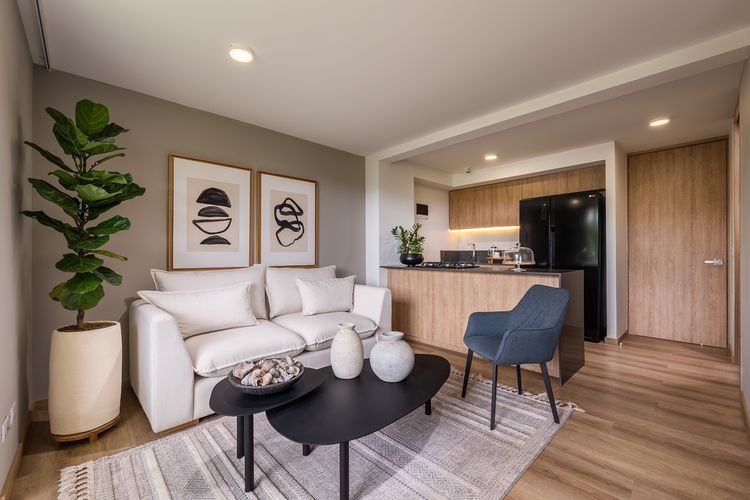 Apartamento de 2 alcobas en venta en Puente Pelaez, El Retiro, 56 m² · foto 3 de 12