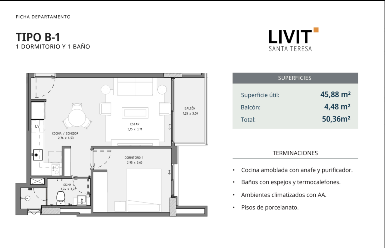 Venta - 1 Dormitorio - Financiado a estrenar — foto 3