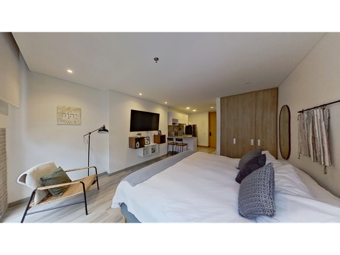 Apartaestudio en venta en Centro Internacional, Bogotá, 27 m² · foto 4 de 8