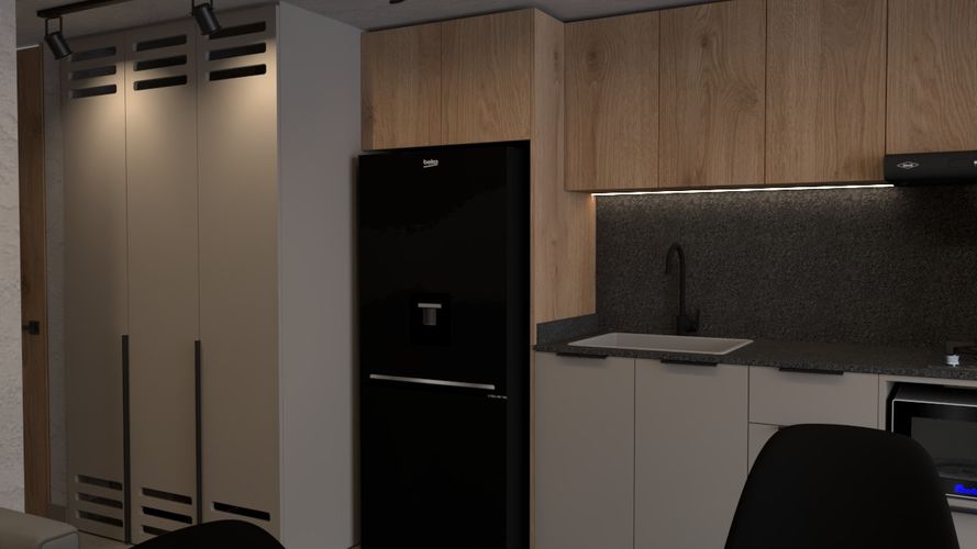 Apartamento de 1 alcoba en venta en Ortezal, Bogotá, 38 m² · foto 6 de 8