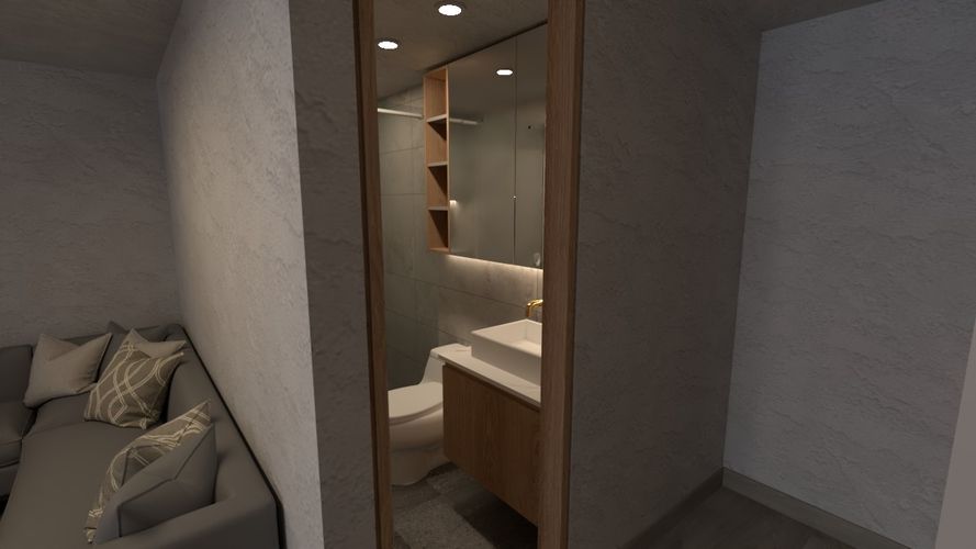 Apartamento de 1 alcoba en venta en Ortezal, Bogotá, 38 m² · foto 7 de 8