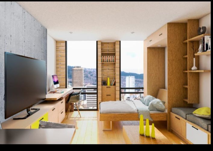 Apartaestudio en venta en Centro Internacional, Bogotá, 26 m² · foto 2 de 16