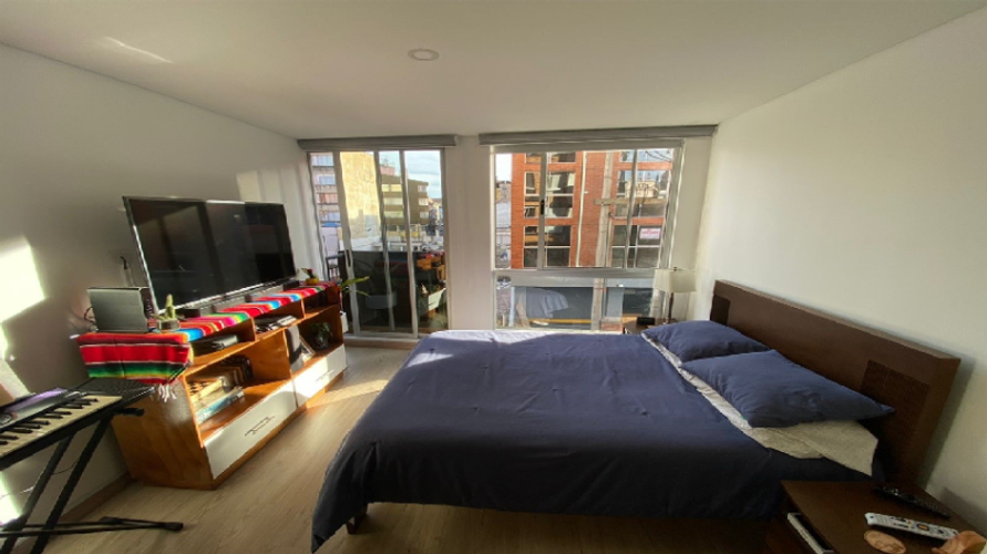 Apartaestudio en venta en Chapinero Central, Bogotá, 43 m² · foto 6 de 11