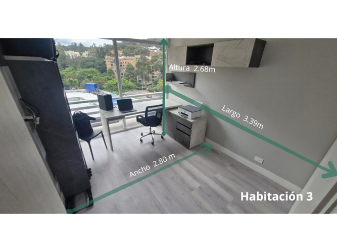 Apartamento de 4 alcobas en venta en Bella Suiza, Bogotá, 215 m² · foto 22 de 24