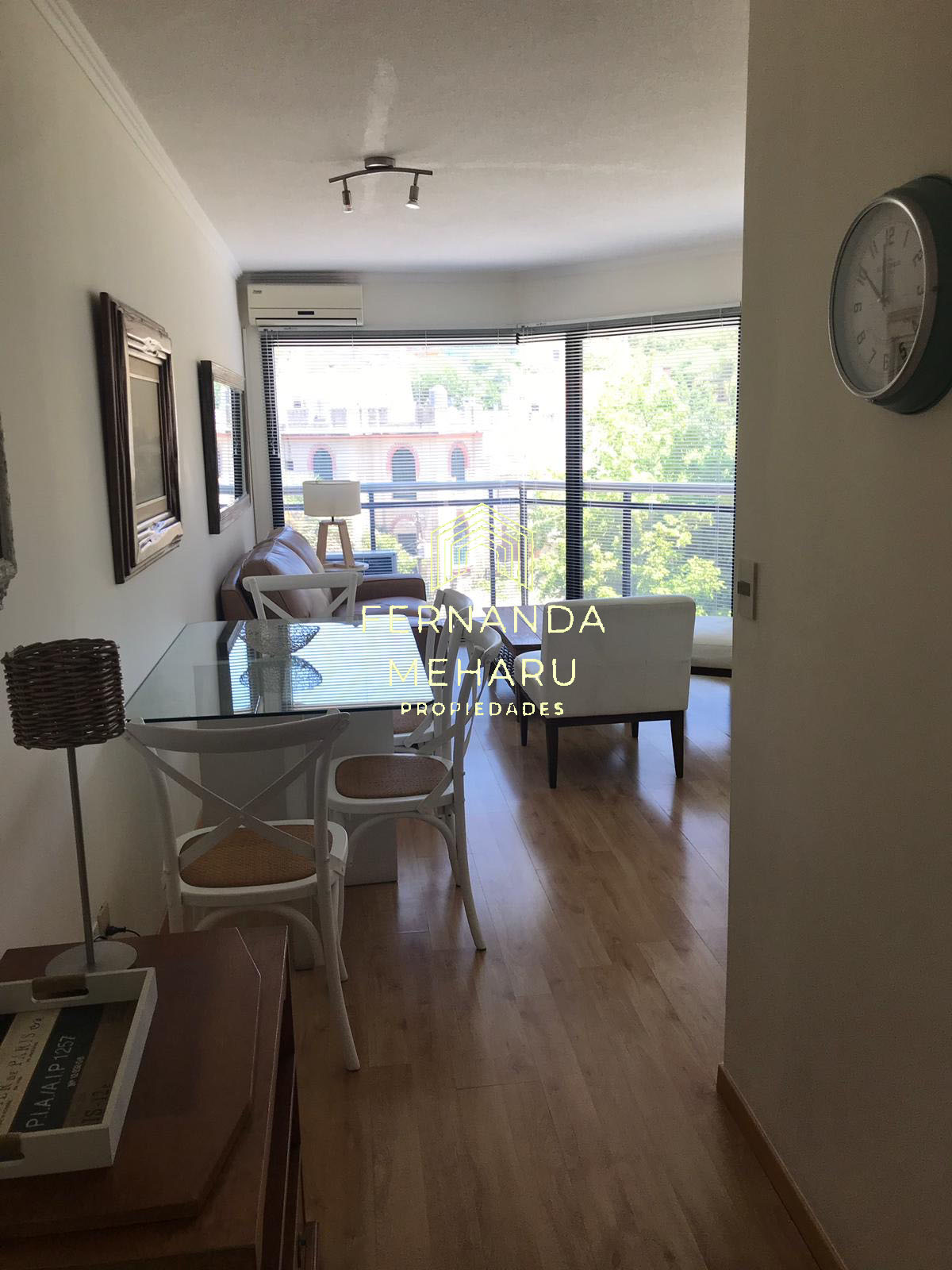 ALQUILER APTO POCITOS 1 DORMITORIO CON MUEBLES