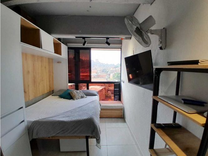 Apartaestudio en arriendo en Gerona, Medellín, 36 m² · foto 4 de 10