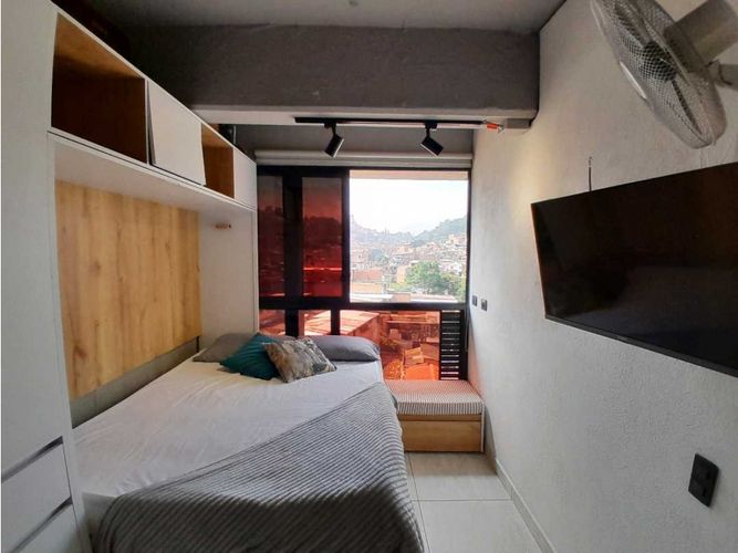 Apartaestudio en arriendo en Gerona, Medellín, 36 m² · foto 5 de 10