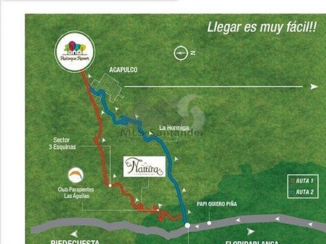 Lote en venta en Chocoita, Girón · foto 2 de 20