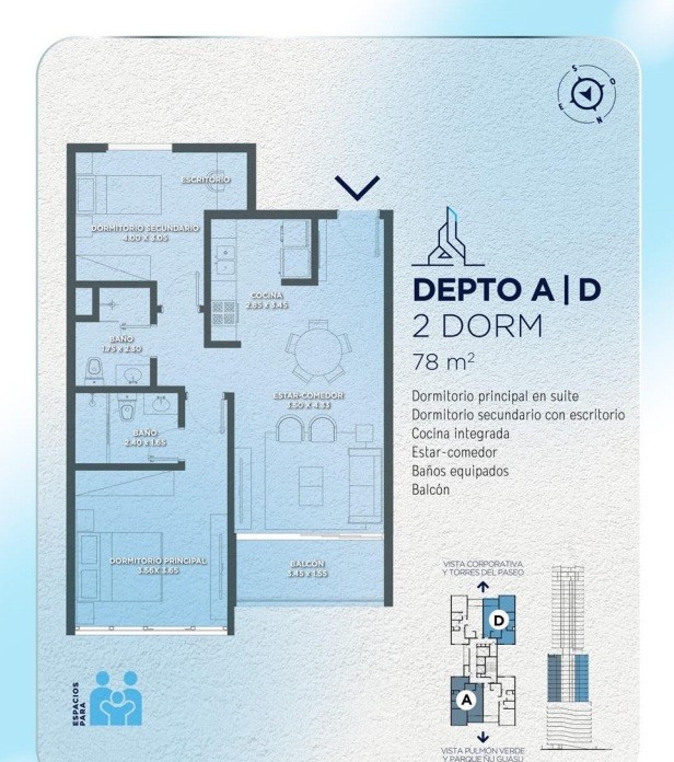 Hermoso departamento de 2 dormitorios - Proximo a entregarse — foto 3