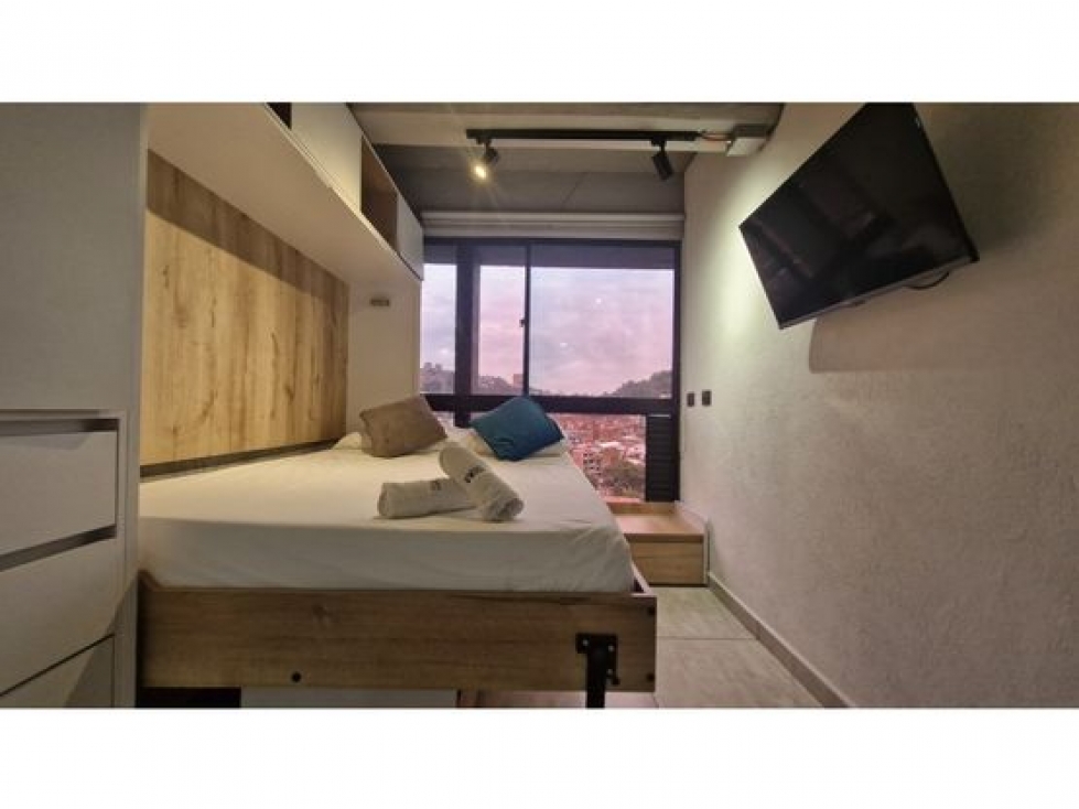 Apartaestudio en arriendo en Gerona, Medellín, 20 m² · foto 5 de 17