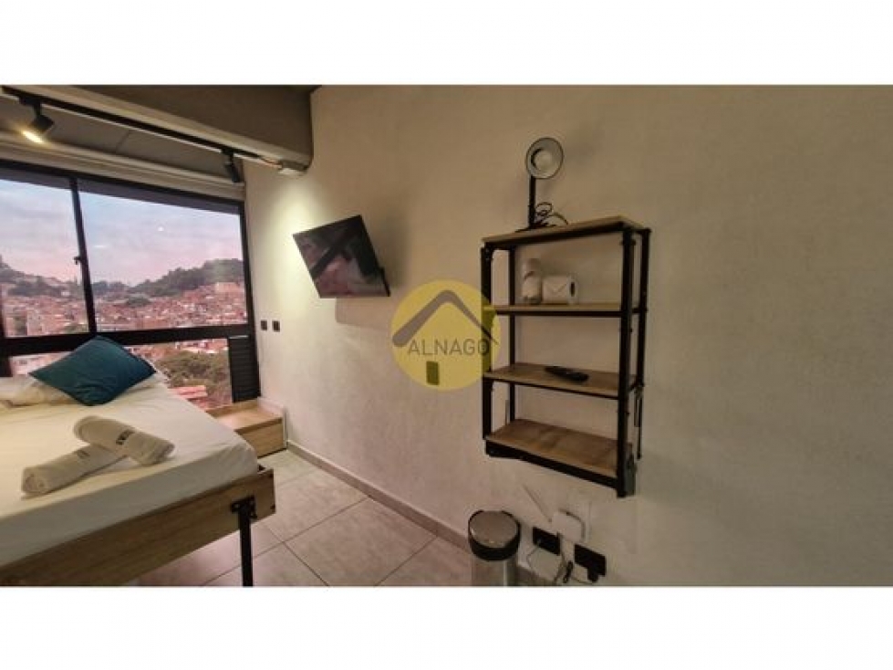 Apartaestudio en arriendo en Gerona, Medellín, 20 m² · foto 8 de 17