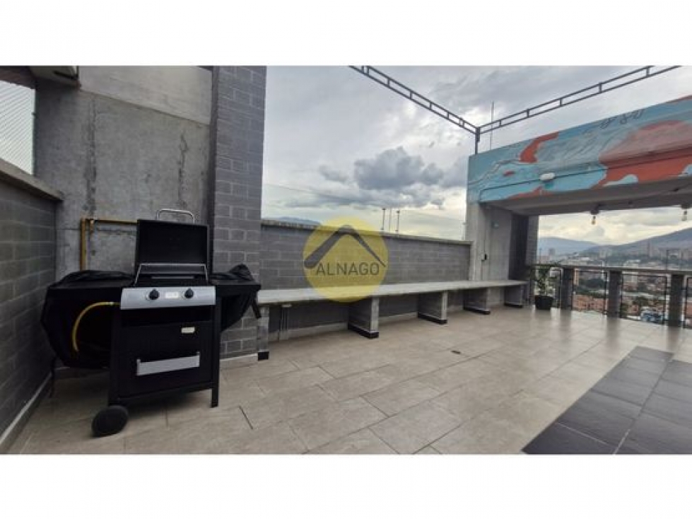 Apartaestudio en arriendo en Gerona, Medellín, 20 m² · foto 16 de 17
