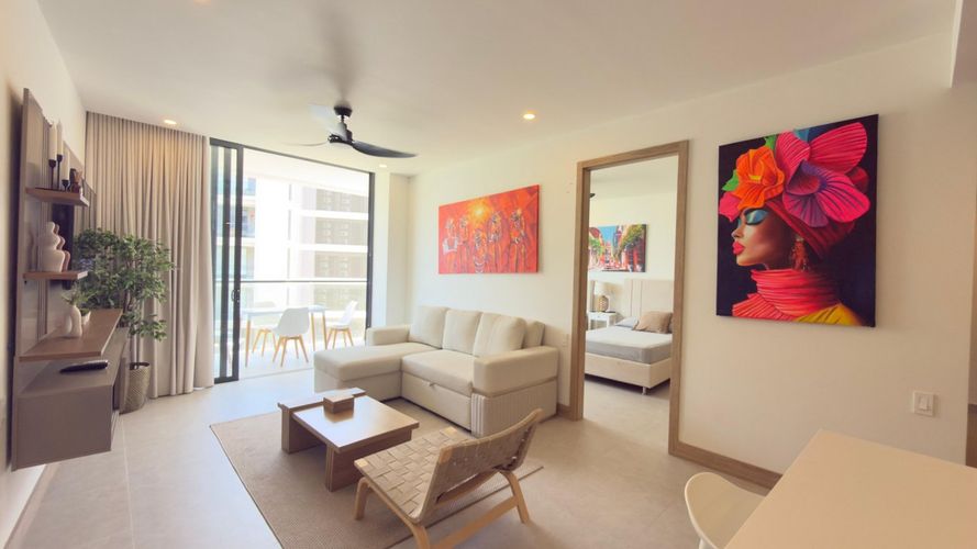 Apartamento de 2 alcobas en arriendo en Manzanillo, Cartagena, 101 m² · foto 2 de 12