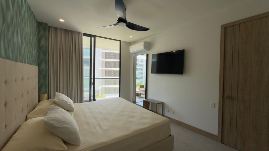 Apartamento de 2 alcobas en arriendo en Manzanillo, Cartagena, 101 m² · foto 8 de 12