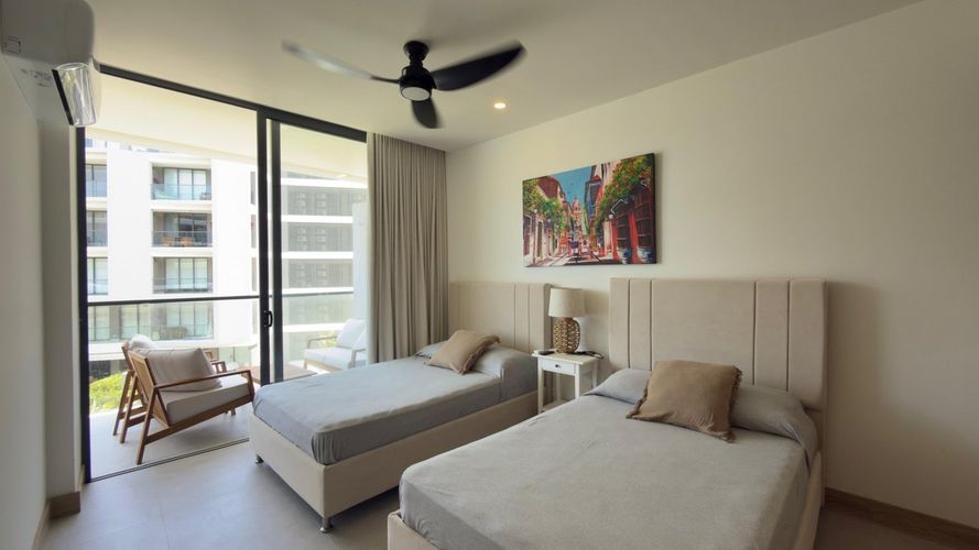 Apartamento de 2 alcobas en arriendo en Manzanillo, Cartagena, 101 m² · foto 9 de 12
