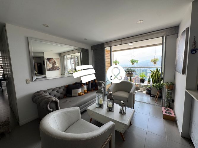 Apartamento de 3 alcobas en venta en Castropol, Medellín, 102 m² · foto 2 de 24