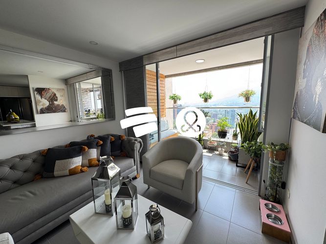 Apartamento de 3 alcobas en venta en Castropol, Medellín, 102 m² · foto 3 de 24
