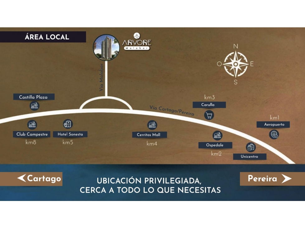 Apartamento en venta en Cerritos, Pereira · foto 4 de 16